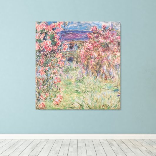 Toile Claude Monet (Insitu (Plancher de Bois))