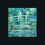Toile Claude Monet<br><div class="desc">Claude Monet - Nappes D'Eau Et Pont Japonais (1899)</div>