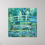 Toile Claude Monet<br><div class="desc">Claude Monet - Nappes D'Eau Et Pont Japonais (1899)</div>