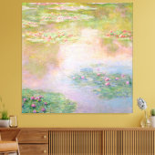 TOILE | Claude Monet (40"x40") Nymphéas (Insitu(Salon))