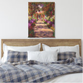 Toile Claude Monet | A Pathway in Monet's Garden (Insitu(Chambre))