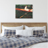 Toile Claude Monet | Bateau sur la rivière Epte (Insitu(Chambre))