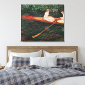 Toile Claude Monet | Bateau sur la rivière Epte (Insitu(Chambre))