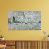 Toile Claude Monet | Bateaux ou Regatta à Argenteuil (Insitu(Salon))