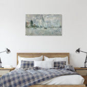 Toile Claude Monet | Bateaux ou Regatta à Argenteuil (Insitu(Chambre))