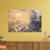 Toile Claude Monet - Boulevard des Capucines à Paris (Insitu(Salon))