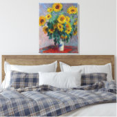 Toile Claude Monet Bouquet de tournesols (Insitu(Chambre))