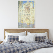 Toile Claude Monet | Cathédrale de Rouen au coucher du s (Insitu(Chambre))