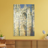 Toile Claude Monet | Cathédrale de Rouen en plein soleil (Insitu(Salon))