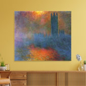 Toile Claude Monet - Chambres du Parlement (Insitu(Salon))