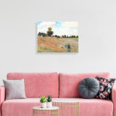 Toile Claude Monet - Champ de coquelicots (Insitu(Salon))