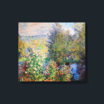 Toile Claude Monet - Coin du jardin à Montgeron<br><div class="desc">Coin du jardin à Montgeron / Coin de jardin a Montgeron - Claude Monet,  Huile sur toile,  1876</div>