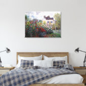 Toile Claude Monet Corner du Garden Fine Art (Insitu(Chambre))