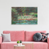Toile Claude Monet - Eau Lily Pond (Insitu(Salon))