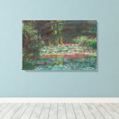 Toile Claude Monet - Eau Lily Pond (Insitu (Plancher de Bois))