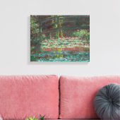 Toile Claude Monet - Étang aux Nymphéas (Insitu(Salon))