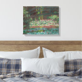 Toile Claude Monet - Étang aux Nymphéas (Insitu(Chambre))