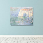 Toile Claude Monet | Étretat (Insitu (Plancher de Bois))