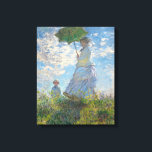 Toile Claude Monet | Femme avec un parasol<br><div class="desc">Femme avec un parasol - Madame Monet et son fils,  1875 (huile sur toile)| par Claude Monet | Lieu de l'art : National Gallery of Art Washington DC| Artiste français | Numéro de collection d'images : XOS741899</div>