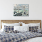 Toile Claude Monet - Filets de pêche à Pourville (Insitu(Chambre))