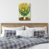 Toile Claude Monet - Fleurs de Topinambour (Insitu(Chambre))
