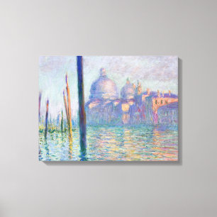 Toile Claude Monet - Grand Canal, Venise