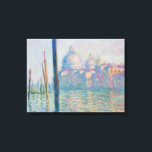 Toile Claude Monet Grand Canal Venise Italie Voyage<br><div class="desc">Peinture de paysage impressionniste par Claude Monet - Chefs-d'oeuvre classique - Claude Monet Impressionniste Série de peinture - Grand Canal Venise</div>