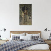 Toile Claude Monet | Homme avec parapluie, c.1868-69 (Insitu(Chambre))