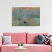 Toile Claude Monet - Impression, lever de soleil (Insitu(Salon))