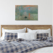 Toile Claude Monet - Impression, lever de soleil (Insitu(Chambre))