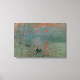 Toile Claude Monet - Impression, lever de soleil