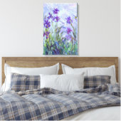 Toile Claude Monet - Iris mauves / Lilac Irises (Insitu(Chambre))
