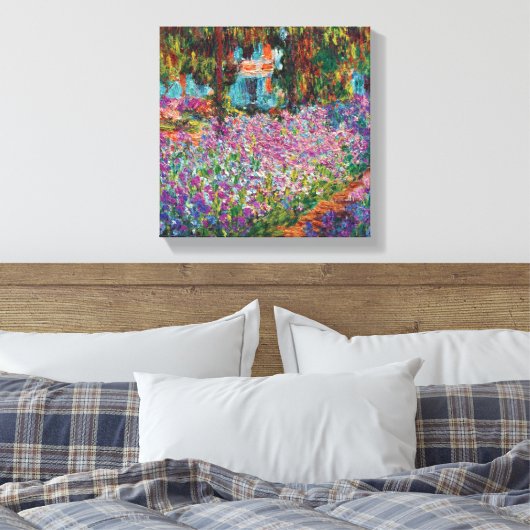 Toile Claude Monet - Irises in Monet's Garden Fine Art (Insitu(Chambre))