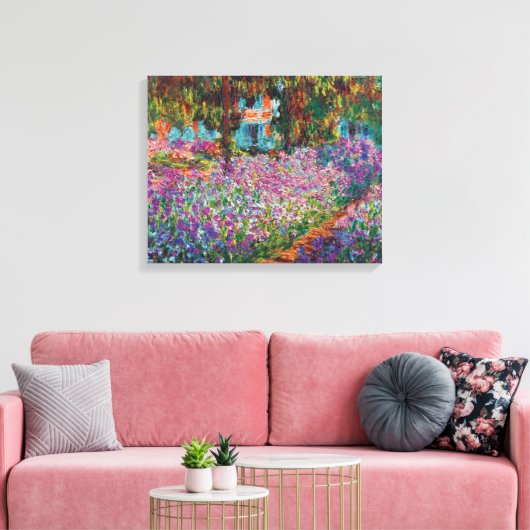 Toile Claude Monet - Irises in Monet's Garden Fine Art (Insitu(Salon))