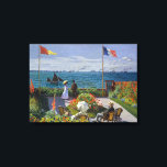 Toile Claude Monet - Jardin de Sainte-Adresse<br><div class="desc">Jardin à Sainte-Adresse / Terrasse à Sainte-Adresse - Claude Monet,  Huile sur toile,  1867</div>