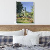 Toile Claude Monet | Jardin fleuri à Sainte-Adresse (Insitu(Chambre))