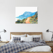 Toile Claude Monet La Corniche près de Monaco (Insitu(Chambre))