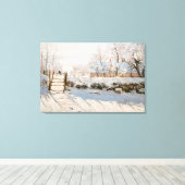 Toile Claude Monet - La Pie (Insitu (Plancher de Bois))