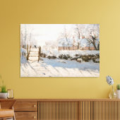Toile Claude Monet - La Pie (Insitu(Salon))