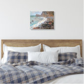 Toile Claude Monet - La Plage à Etretat (Insitu(Chambre))