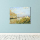 Toile Claude Monet | La Seine à Argenteuil, 1873 (Insitu (Plancher de Bois))