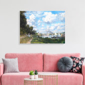 Toile Claude Monet - Le Bassin d'Argenteuil (Insitu(Salon))