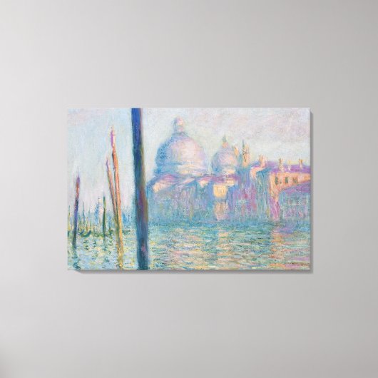 Toile Claude Monet Le Grand Canal (Recto)