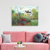 Toile Claude Monet - Le Jardin de l'Artiste à Argenteuil (Insitu(Salon))