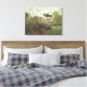 Toile Claude Monet | Le jardin de l'artiste à Argenteuil (Insitu(Chambre))