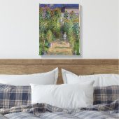Toile Claude Monet | Le jardin de l'artiste à Vetheuil (Insitu(Chambre))