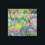Toile Claude Monet - Le jardin d'Iris à Giverny<br><div class="desc">Jardin d'Iris à Giverny / Jardin d'Artiste à Giverny - Claude Monet,  1899-1900</div>