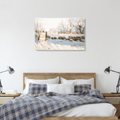 Toile Claude Monet - Le Magpie (Insitu(Chambre))