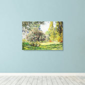 Toile Claude Monet - Le Parc Monceau (Insitu (Plancher de Bois))