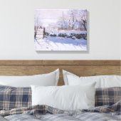 Toile Claude Monet Le Paysage d'hiver Magpie (Insitu(Chambre))